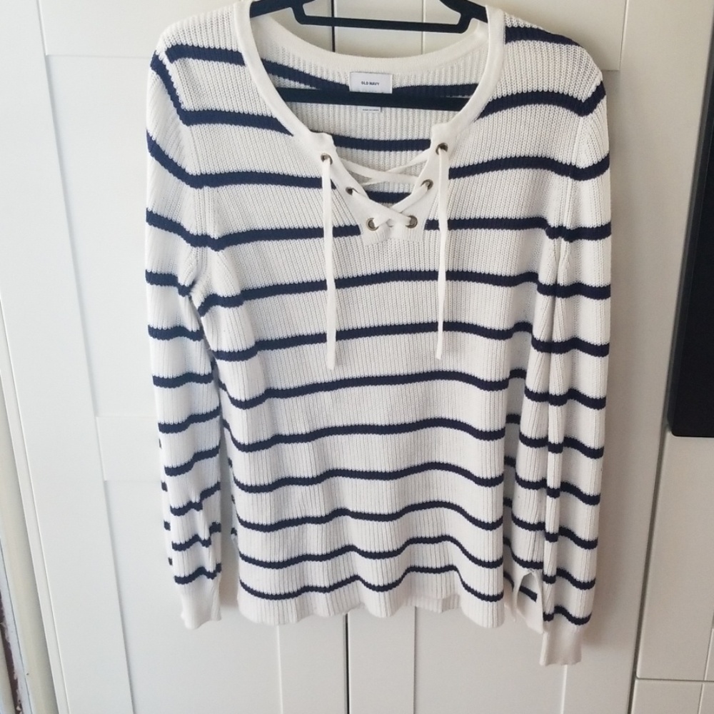Old Navy striped sweater